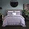 Chic Home 5 piece Kensley Comforter Set Washed Crinkle Ruffled Flange Border Design Bedding